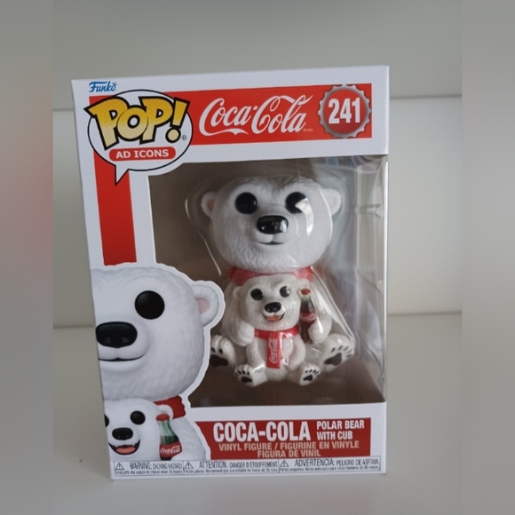 Funko Other - Coca-Cola Christmas Polar Bear And Cub 241 Funko Pop